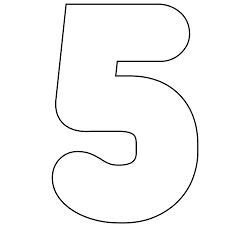 The blank order templates are easily printable and customizable and more over it can be used for several purposes such as generating invoices, creating receipts. Printable Number 5 Printable Numbers Free Printable Numbers Stencils Printables