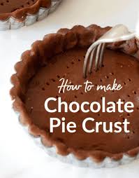 In a medium bowl, combine berries, sugar, cornstarch and cardamom. How To Make Chocolate Pie Crust Vintage Kitchen Notes