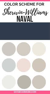 Designers told us which navy paint colors they love to use again and again. Sherwin Williams Naval Navy Blue Paint Color Of The Year Diy Decor Mom