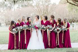 Dark Pink Bridesmaid Dresses Bridesmaid Bouquets Hanging Ribbon Accessory J Dark Bridesmaid Dress Hot Pink Bridesmaid Dresses Pale Pink Bridesmaid Dresses