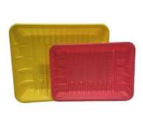 Biodegradable PLA Meat Fruit Frozen Food Serving Tray Heavy Duty Plates PLA Tray