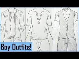 Anime art blue boy drawing dress manga tutorial. Hoodie Anime Boy Clothes Drawing Materi Pelajaran 1