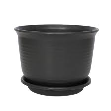 Buy the best and latest plastic plant pots on banggood.com offer the quality plastic plant pots on sale with worldwide free shipping. Balcony Office Garden Plastic Round Plant Holder Container Flower Pot Tray Gray Walmart Canada