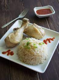 Rice Cooker Hainanese Chicken Rice Recipe Chicken Rice Hainanese Chicken Rice Cooker Recipes
