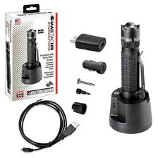 This rechargeable flashlight has a large reflector and. Flashlights Internegoce S A
