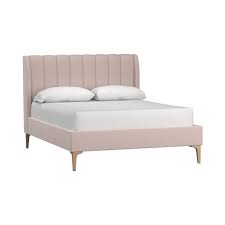 Recommended maximum weight full bed: Avalon Channel Stitch Upholstered Bed Teen Bed Pottery Barn Teen