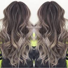 Black And Ash Blonde Balayage Ash Blonde Balayage On Dark Hair Google Search Hair Styles Balayage Hair Dark Balayage Hair