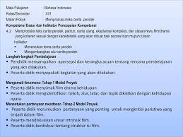 Isi di bagian struktur ini adalah tahap awal. Contoh Penerapan Pembelajaran Berbasis Proyek Project Based Learning Ppt Download