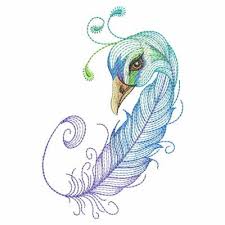 Maybe you would like to learn more about one of these? Textured Peacock Feather Embroidery Designs Machine Embroidery Designs At Embroiderydesigns Com