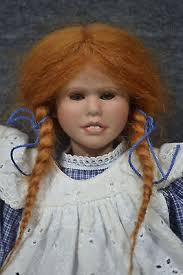 Puppe, Sammlerpuppe, Lisa, von Christel FLÖRCHINGER,77 von 150, 31 cm