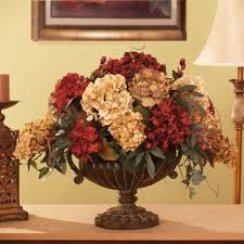 Why buy an expensive fresh bridal bouquet when it will be dead by the end of the day? Grande Silk Hydrangea Silk Flower Arrangement Fake Flower Arrangements Silk Hydrangeas Flower Arrangements