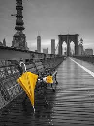 Art Black And White Pictures To Color I Like How This Picture Uses Rule Of Thirds For The Umbrella And Has Leading Lines As Another Way T Yellow Photography Color Splash Photography Yellow Umbrella