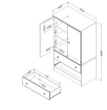 A 96 inch tall cabinet will run floor to ceiling in a. The Best Guide To Standard Small Bedroom Wardrobe Dimensions Decor Units