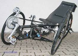 Liegerad Fleiner Fn Trike Liegerad Radfahren Fahrraddesign