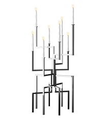 Modern candles not only fill your home with wonderful aromas, they also double as stylish accent pieces. Extra Large 6 Modern Geometric Candelabra Candle Holder Candleholder Fixture Designer Jennava Laska Portfolio Furniture Sculpture Film