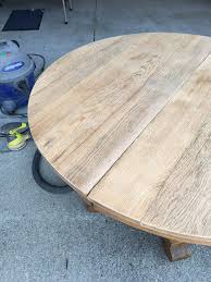 A broken portion is epoxied back in place and open seams are closed using a variety of. Pedestal Kitchen Table Makeover Confessions Of A Serial Do It Yourselfer
