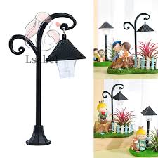 An led lamp post is a tall light fixture normally used in exterior public and commercial spaces. Mini Street Light Model Railway Train Lamp Post Lights Outdoor Pathway Lantern Post For Doll House Micro Landscape Fairy Shopee Philippines
