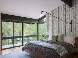 Mcelroy Renovation Devon Pa Studio Robert Jamieson Mid Century Modern Bedroom Design Bedroom Design Modern Bedroom Design