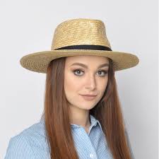 ANDREA summer fedora hat