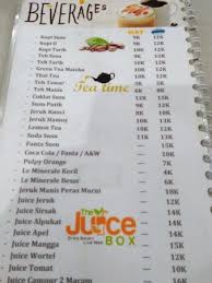 If you don't do that you'll get the '__index' chain too long; Main Course Menu Picture Of Wan Bie Belitung Island Tripadvisor