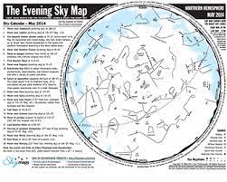 The Evening Sky Map Night Sky Planner | Night Sky Network