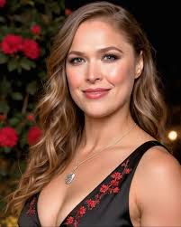 Ronda Rousey With Her Cute Fan 🖤❤ #RondaRousey #bestphotochallenge  #stylechallenge