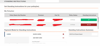 Your icici bank credit card must be added as a beneficiary. How To Set Or Remove Icici Auto Debit Standing Instructions For Insurance Premium Techswitch