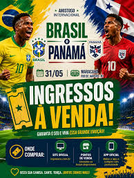 COMEÇA VENDA DE INGRESSOS. A CBF deu início a pré-venda de ingressos para o amistoso entre Brasil e Panamá, no dia 31 de maio, no Maracanã. A venda começa na próxima quarta-feira,