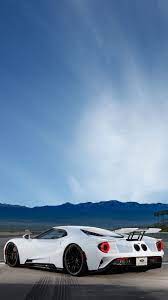 Universal Phone Wallpapers Backgrounds White Ford Gt Super Car Iphone Htc Samsung Sony Lg Ford Gt Car Wallpapers Dream Cars Audi