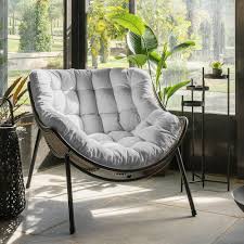 Fauteuil De Jardin Relax Gris Borie Ibiza Fauteuil De Jardin En 2020 Fauteuil Jardin Fauteuil Confortable Fauteuil