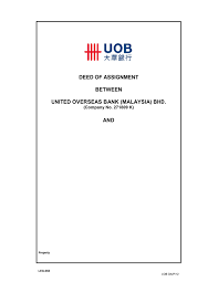 Now, my uncle is in malaysia. What Do You Need To Know About The Deed Of Assignment Propertyguru Malaysia