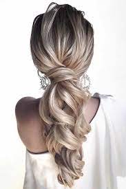 Unless you are really clever and talented! Easy Wedding Hairstyles You Can Diy Wedding Forward Simple Wedding Hairstyles Elegant Ponytail Long Hair Styles