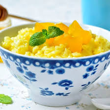 Riz Au Lait Sucre Au Curcuma Recette Riz Au Lait Recette Riz Au Lait Curcuma