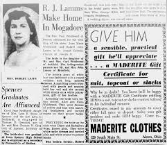 Wedding announcement of Joan Wohlwend and Robert Lamm