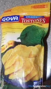 Breadfruit is sold in latin american, african, caribbean and asian grocery stores. Goya Breadfruit Tostones Jpg The Impulsive Buy