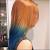 Turquoise And Orange Hair