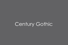 Like many fonts similar to century gothic, rhino is a clean, bold, versatile typeface. Century Gothic Fonts Shmonts