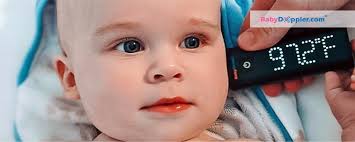 If a baby is unable to safely lie on their stomach, place them on their back. How To Take Baby Temperature Full Guide With 6 Methods Baby Doppler Blog