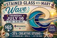 Stained Glass with Mary- WAVE