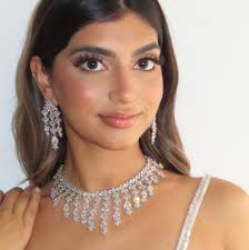 Pierre Necklace Set – Asian Bridal Jewellery UK | Indian Jewellery in  London | Goenka Jewels