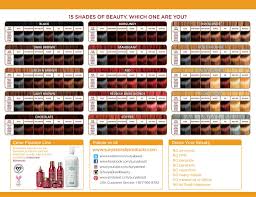 Henna Cream Color Chart Surya Brasil Henna Hair Color Hair Color Chart Hair Dye Color Chart