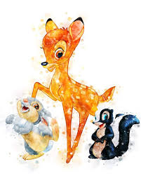 Information about thumper () and pictures of thumper including where to meet them and where to see them in parades and shows at the disney the colors of this wreath are beautiful! Thumper And Flower Art Print Gift Wall Art Nursery Decor Bambi Disney Digital Prints Prints Safarni Org