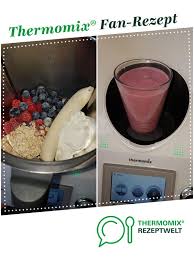 Fruhstuckssmoothie Beeren Shake Frisch Lecker Schnell Gesund Rezept Fruhstuckssmoothie Fruhstucks Smoothie Gesunde Rezepte Thermomix