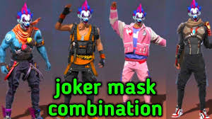 Tons of awesome free fire joker wallpapers to download for free. Joker Mask Combination Free Fire Free Fire Best Dress Combination Mr Khiladi Gaming Youtube
