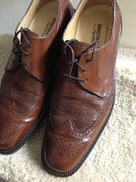 Johnston Murphy Signature Series Made In Italy Dress Shoes Men Oxford Shoes Mens Fashion