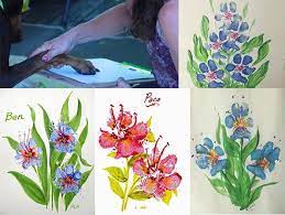 Home Craft How To Make Beautiful Dog Paw Art Orvis News Dog Paw Art Paw Art Paw Painting