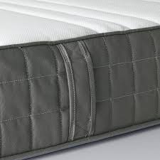 Ikea furniture k.o'd me | lauvik 160x200. Hovag Matelas A Ressorts Ensaches Ferme Gris Fonce 160x200 Cm Ikea