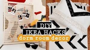 Here is some inspiration for easy and affordable ways to transform your dorm room, apartment or room and add decoration and organization into your space! Diy Ikea Hacks Dorm Room Decor Small Room Decor Ideas 2019 Easy And Aesthetic Xo Macenna Youtube
