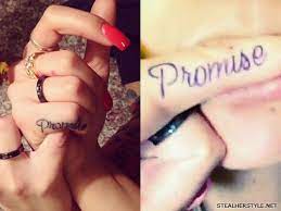 Top free images & vectors for pinky promise tattoo on finger in png, vector, file, black and white, logo, clipart, cartoon and transparent. 7 Promise Tattoo Photos Meanings Steal Her Style