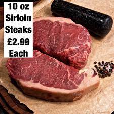 Right size and great flavor! 10oz Sirloin Steak Kane Family Butchers
